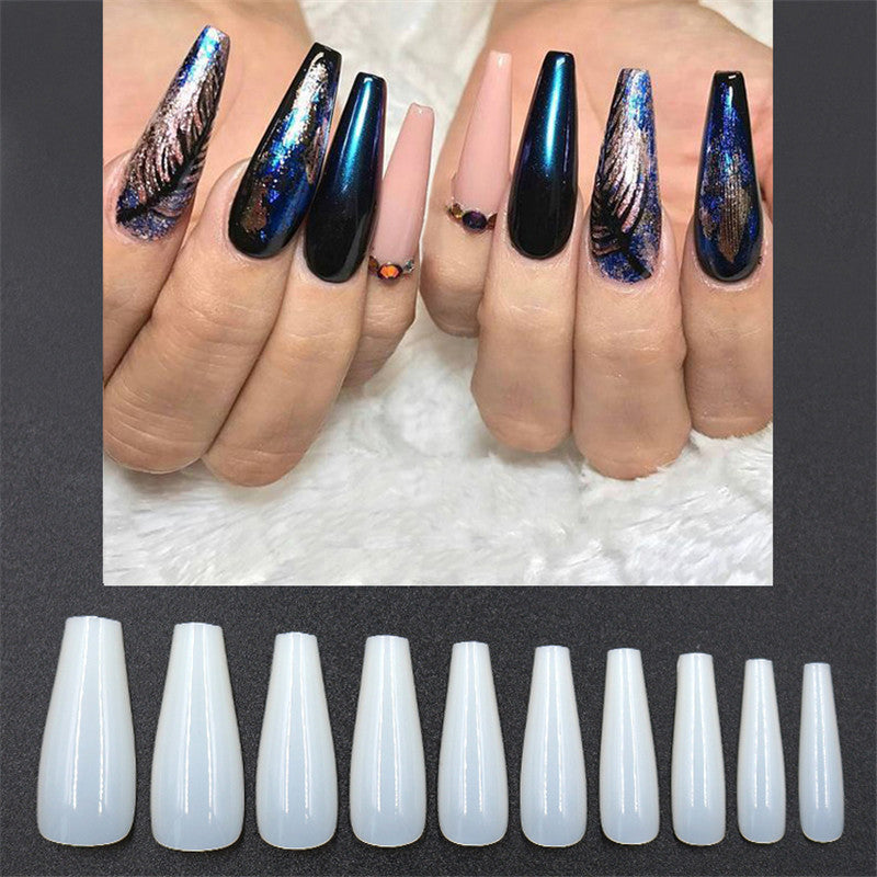 500 Transparent Ballet Fake Nails