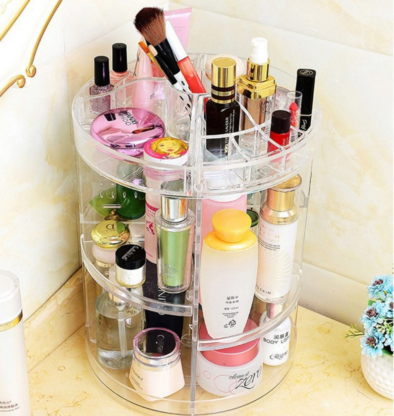 360 Rotating Makeup Organizer