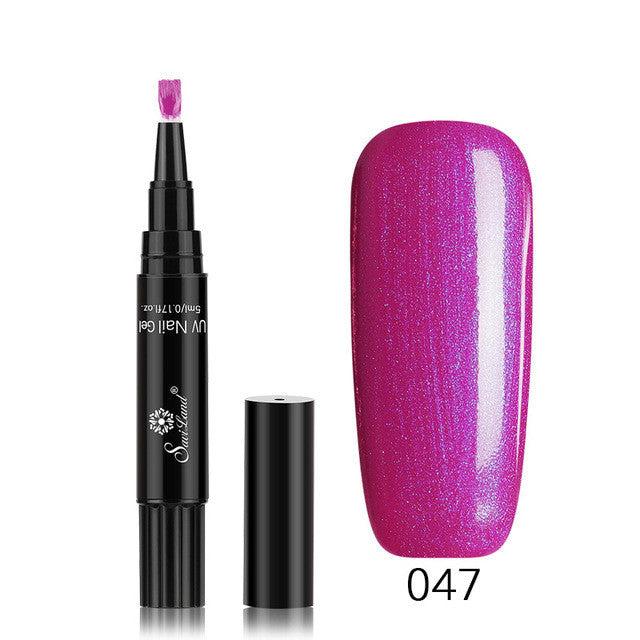 3-in-1 Gel Nail Varnish Pen