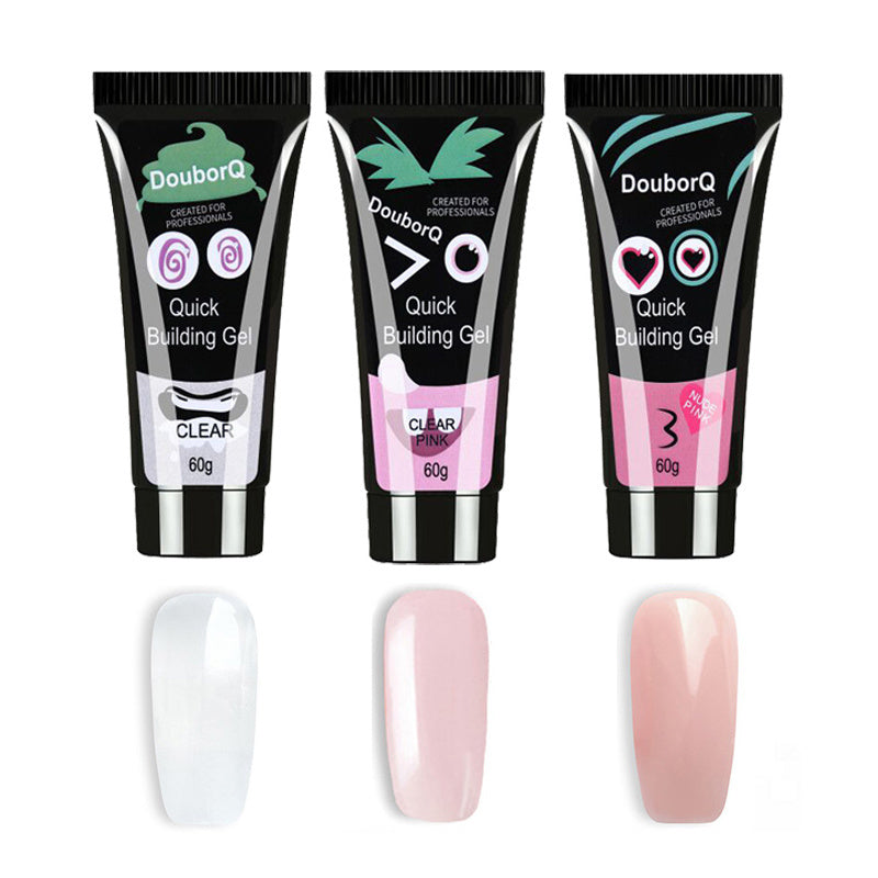 60ML 3-Color Cartoon Nail Gel Set