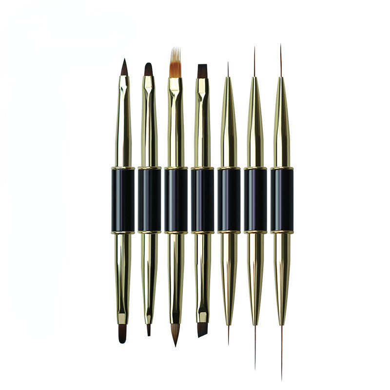 Double-Ended Nail Art Stripes Liner Brush