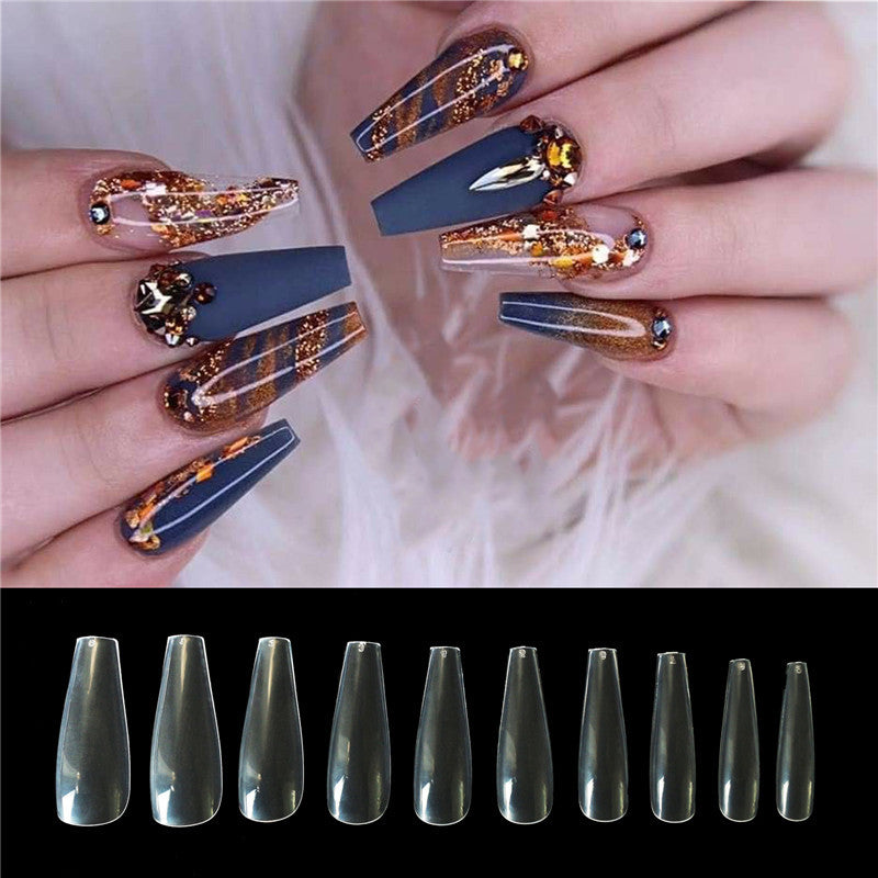 500 Transparent Ballet Fake Nails