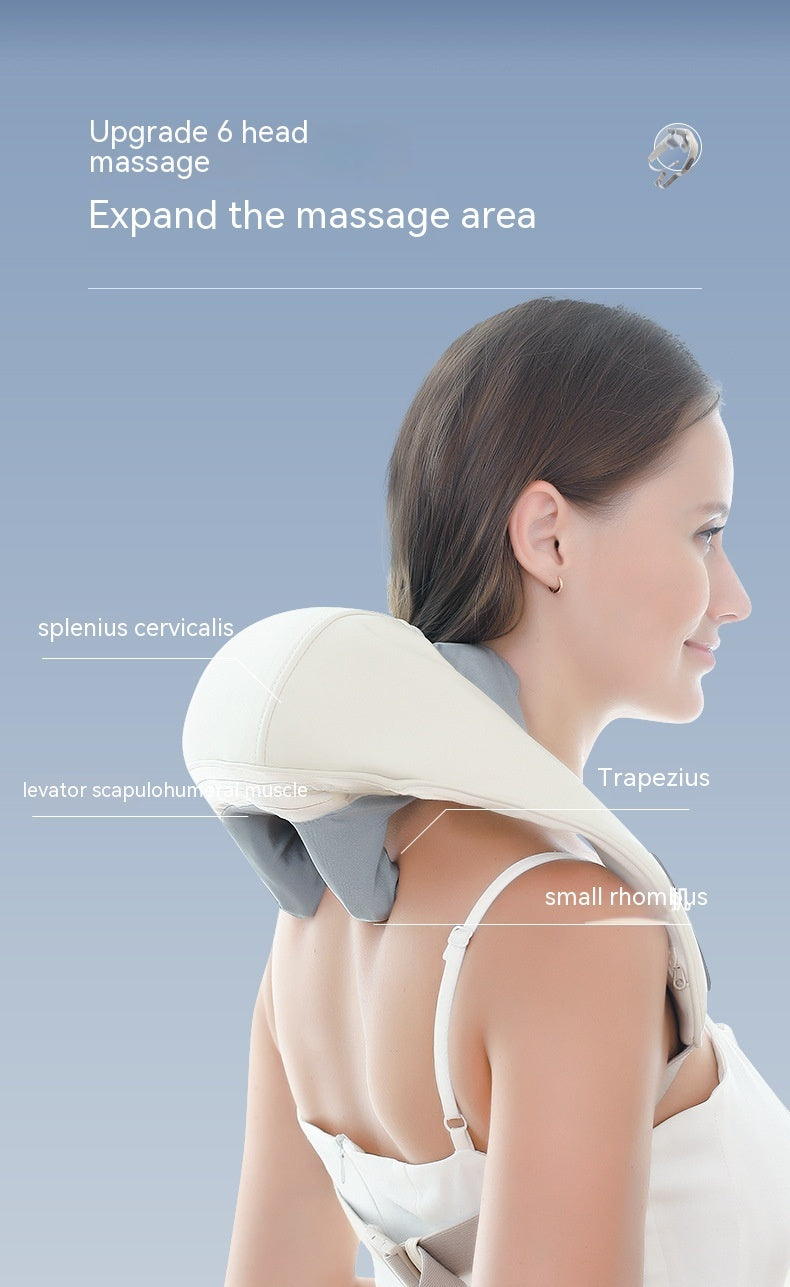 Neck & Shoulder Massager with Hot Compress