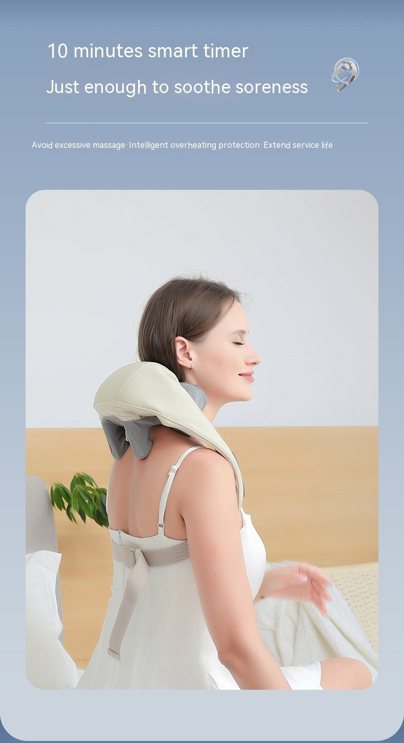 Neck & Shoulder Massager with Hot Compress