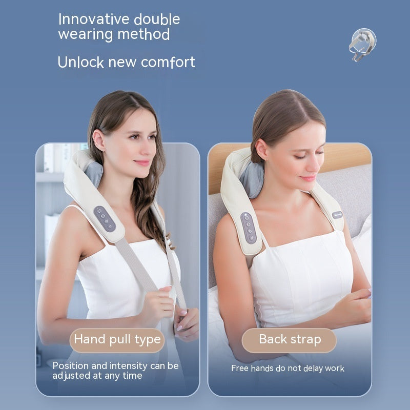 Neck & Shoulder Massager with Hot Compress