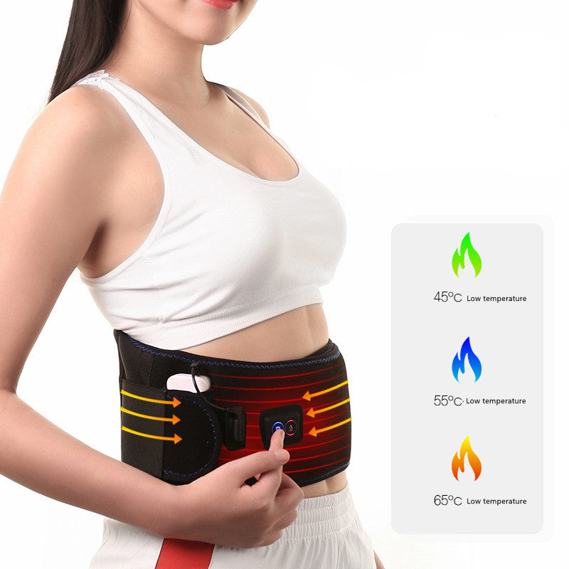 Cordless Heating Pad with Massage