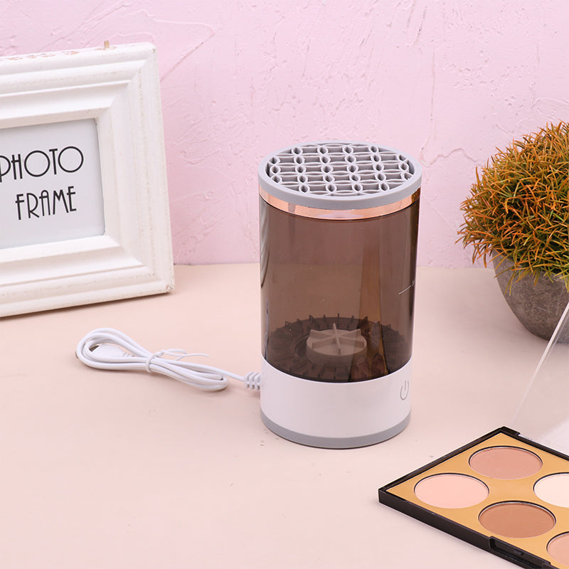 Portable Electric Eye Shadow Brush Cleaner with USB Charging