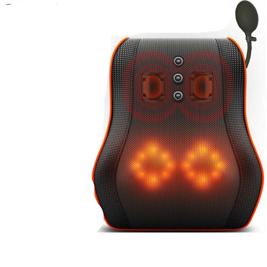 Heated Electric Back Massager Pillow