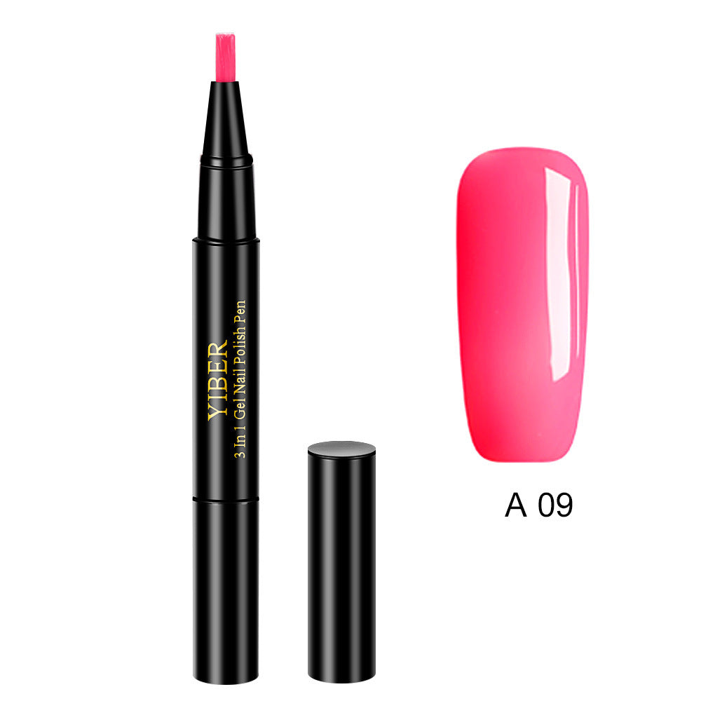 3-in-1 Gel Nail Varnish Pen