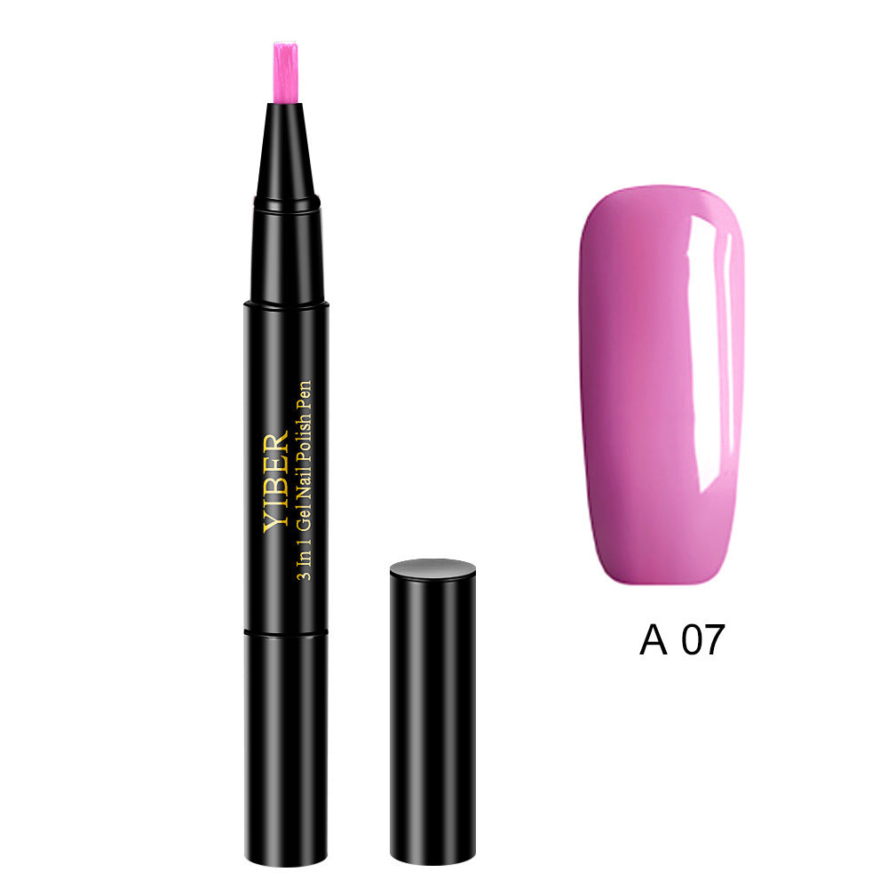 3-in-1 Gel Nail Varnish Pen