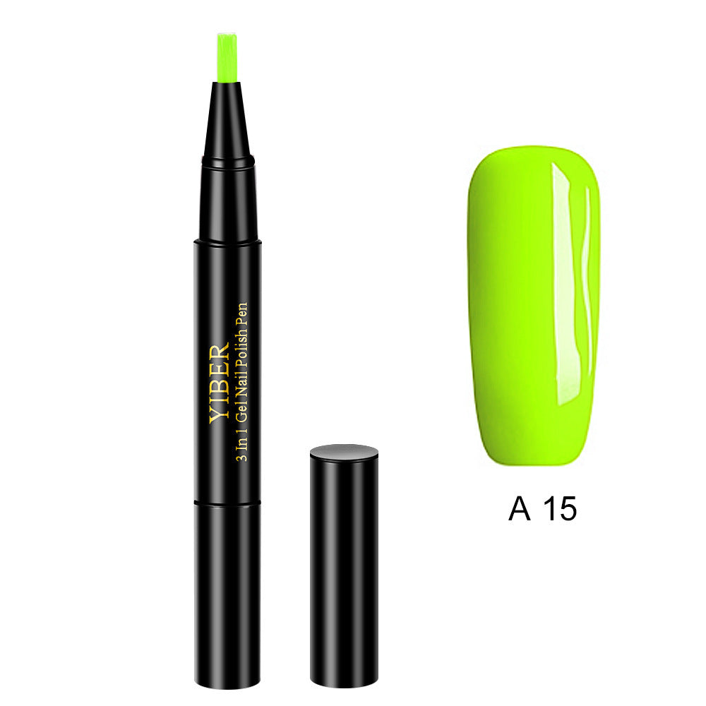 3-in-1 Gel Nail Varnish Pen