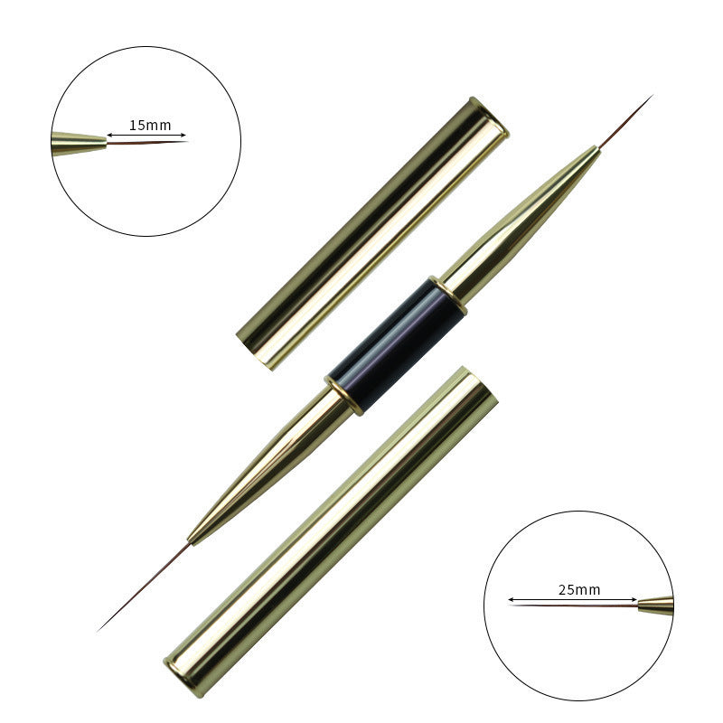 Double-Ended Nail Art Stripes Liner Brush