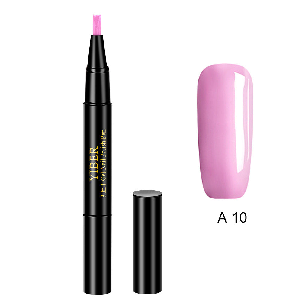 3-in-1 Gel Nail Varnish Pen