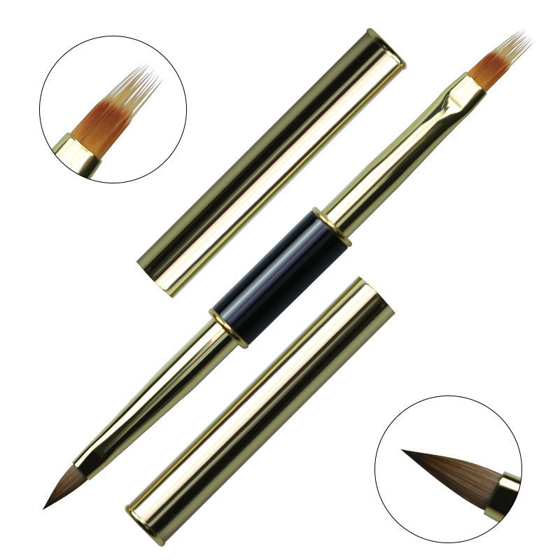 Double-Ended Nail Art Stripes Liner Brush