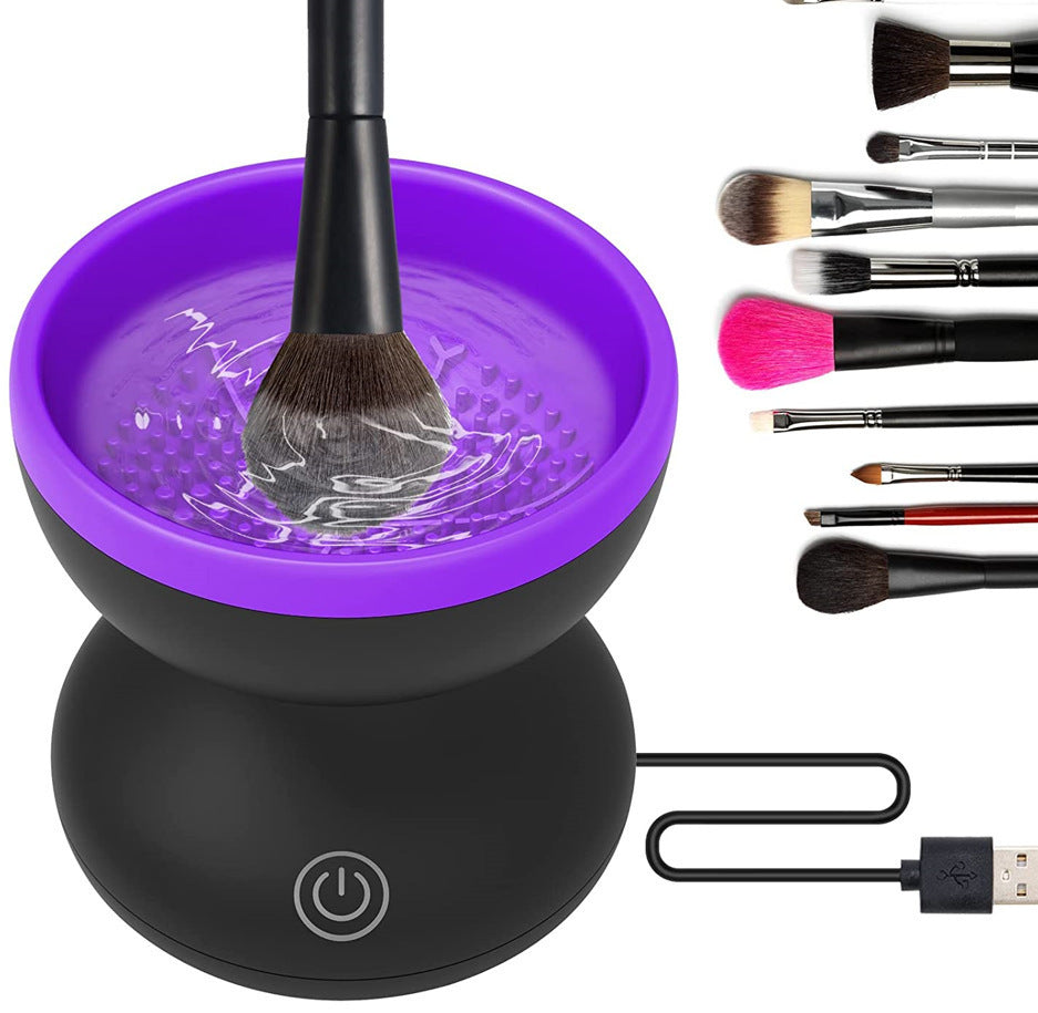 Portable USB Electric Makeup Brush Cleaner